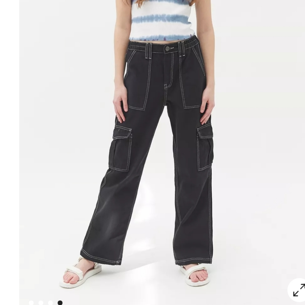 BDG High-Waisted Contrast Stitch Skate Jean
